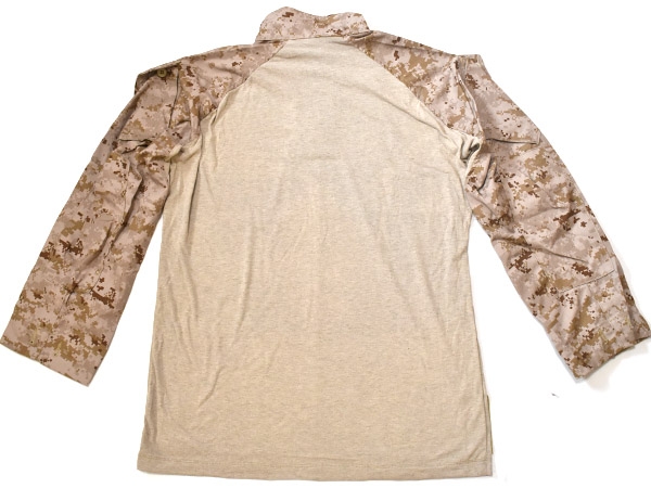 US 米軍実物 USMC FROG コンバットシャツ デザート マーパット