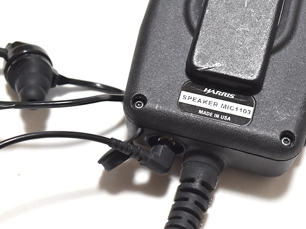 米軍実物 官給品 HARRIS ハンドマイク スピーカー PTT PRC-148/152
