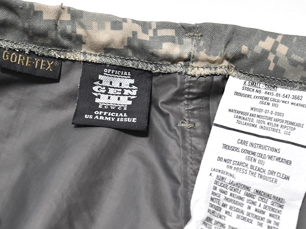 米軍実物 新品 未使用 LEVEL6 GORE-TEX特価上下セット XSサイズ Amazon.co.jp: 実物 米軍 ECWCS GEN3 Level6 GORE-TEX