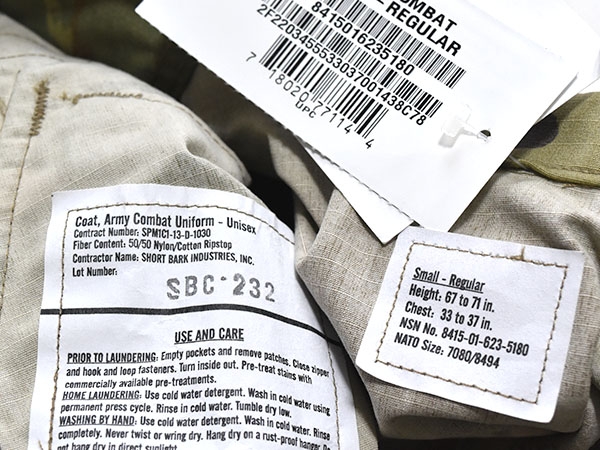 米軍実物 OCP スコーピオン W2 コンバット シャツ ジャケット