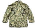 米軍実物 US NAVY PARKA WORKING TYPE III AOR2 レインジャケット パーカー XS-R 防水 海軍