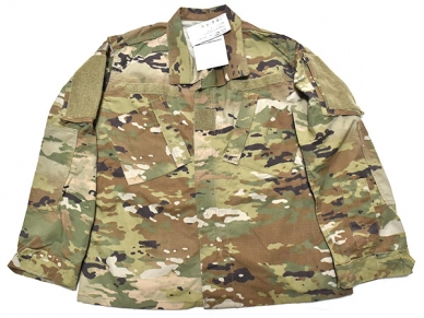 米軍実物 OCP スコーピオン W2 コンバット シャツ ジャケット マルチカム M-S 陸軍 ARMY