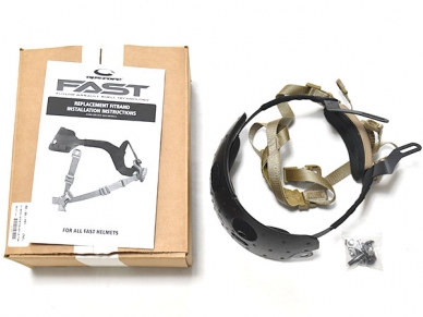 米軍実物 OPS-CORE ALL FASTヘルメット用 OCC DIAL FIRBAND ライナー S/M タン 特殊部隊