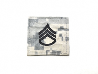 米軍実物 階級章 陸軍 二等軍曹 ACU/UCP ARMY