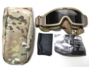 米軍実物 ESS PROFILE NVG プロファイル ゴーグル APEL タン/マルチカム 防弾