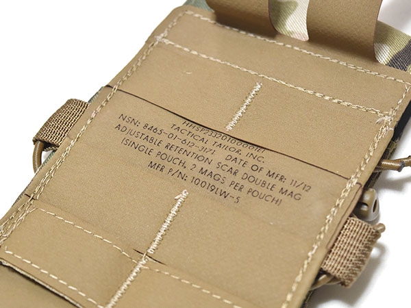 米軍実物 官給品 Tactical Tailor SCAR ダブル マガジンポーチ