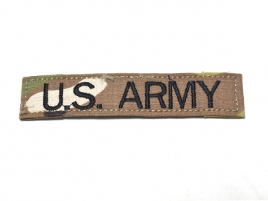 米軍実物 ARMY ネームタグ ネームテープ ベルクロ 陸軍 スコーピオン/OCP マルチカム