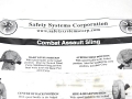 米軍実物 SAFETY SYSTEMS CORP 2ポイント スリング M4/M16 ブラック 陸軍 海兵隊