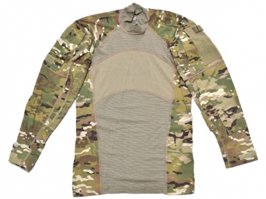 米軍実物 MASSIF コンバットシャツ マルチカム XS ARMY 陸軍 伸縮性・難燃性