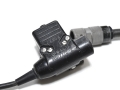 米軍実物 MSA Nexus U-94 M9177/5-2 PTT 6PIN スイッチ ケーブル 特殊部隊 グリーンベレー