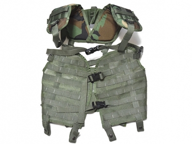 米軍実物 EAGLE コンバット メディカル ベスト ウッドランド MOLLE 陸軍 海兵隊