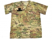 米軍実物 ARMY SCRUB メディカルシャツ マルチカム 看護師 衛生兵 M 陸軍