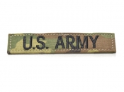米軍実物 ARMY ネームタグ ネームテープ ベルクロ 陸軍 スコーピオン/OCP マルチカム