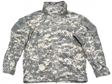 米軍実物 GEN3 ECWCS LEVEL5 ソフトシェル ジャケット S-R ACU/UCP 陸軍