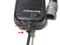 米軍実物 官給品 Thales ハンドマイク スピーカー PTT PRC-148/152 特殊部隊