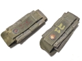 2個セット 米軍実物 RLCS 40mm シングル グレネードポーチ レンジャーグリーン 特殊部隊