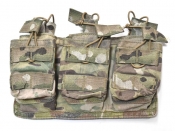 米軍放出品 ATS Tactical 5.56 Six Pack マガジンポーチ M4 6本収納 マルチカム