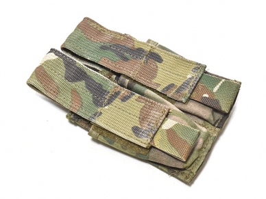 米軍放出品 Blackhawk STRIKE ダブル ピストル マガジンポーチ マルチカム 特殊部隊