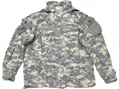 米軍実物 GEN3 ECWCS LEVEL5 ソフトシェル ジャケット M-R ACU/UCP 陸軍