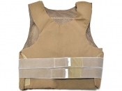 米軍実物 Safariland Body Armor Concealable アーマーキャリア ソフトアーマー入り 34S 陸軍