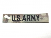 米軍実物 ARMY ネームタグ ネームテープ ベルクロ 陸軍 OCP/マルチカム