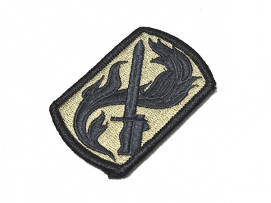 米軍実物 陸軍 第198歩兵旅団 パッチ ワッペン ベルクロ付き OCP用 ARMY
