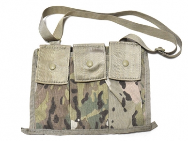 米軍実物 バンダリア M4 マガジンポーチ マルチカム 6本収納 MOLLE2 陸軍 ARMY