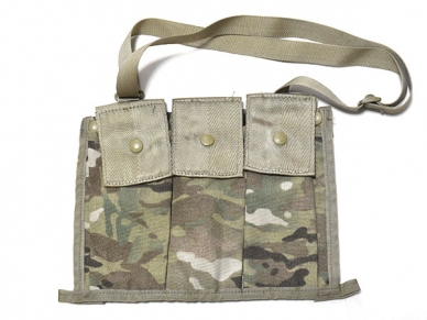 米軍実物 バンダリア M4 マガジンポーチ マルチカム 6本収納 MOLLE2 陸軍 ARMY