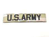 米軍実物 ARMY ネームタグ ネームテープ ベルクロ 陸軍 スコーピオン/OCP マルチカム