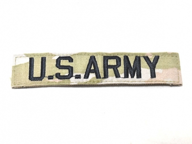 米軍実物 ARMY ネームタグ ネームテープ ベルクロ 陸軍 スコーピオン/OCP マルチカム