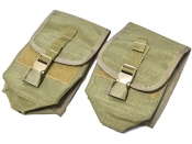 2個セット 米軍実物 LBT Box Pouch ボックスポーチ ユーティリティ コヨーテタン 特殊部隊