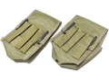 2個セット 米軍実物 LBT Box Pouch ボックスポーチ ユーティリティ コヨーテタン 特殊部隊