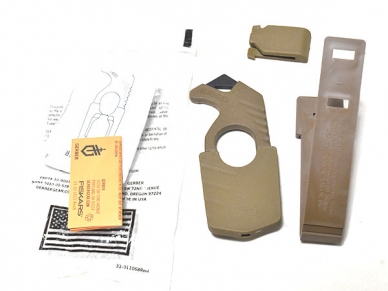 米軍実物 Gerber ストラップ カッター コヨーテ Strap-Cutter シートベルト 陸軍 海兵隊