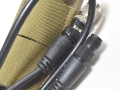 米軍実物 TCI MAST アンテナ リロケーション ポーチ ケーブル ホルダー コヨーテ